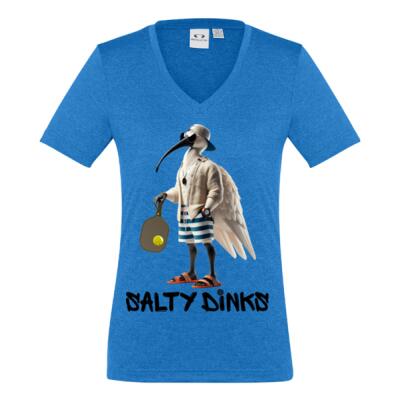 "Bin Chicken Backhand" Game Day Tee – Womens - Dark Logo Thumbnail