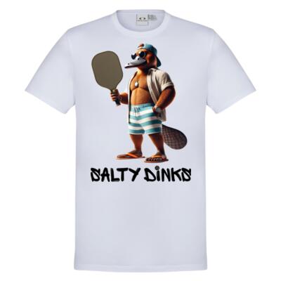 Salty Dinks Game Day Tee – Platy Precision - Mens Thumbnail