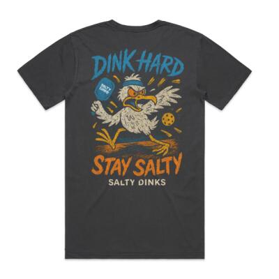 "Dink Hard, Stay Salty" - Tee - Mens Thumbnail