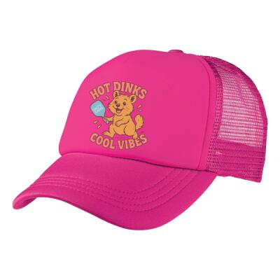 "Hot Dinks. Cool Vibes" Trucker Cap Thumbnail