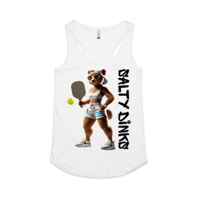 Quokka Racerback - Womens - Black Logo Thumbnail