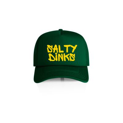 Salty Green and Gold Cap Thumbnail