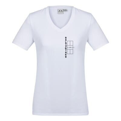 SD Court Outline Black - Game Day - Womens Thumbnail