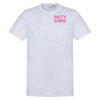 Salty Dinks Game Day Tee - Pink court outline 2 Thumbnail