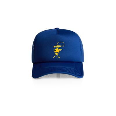 White Logo Trucker Cap 2 Thumbnail